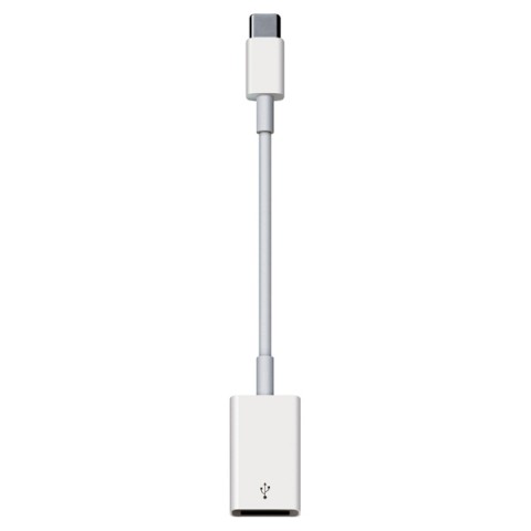 Переходник–адаптер USB-C (m)  --  USB-A (f), Apple Adapter