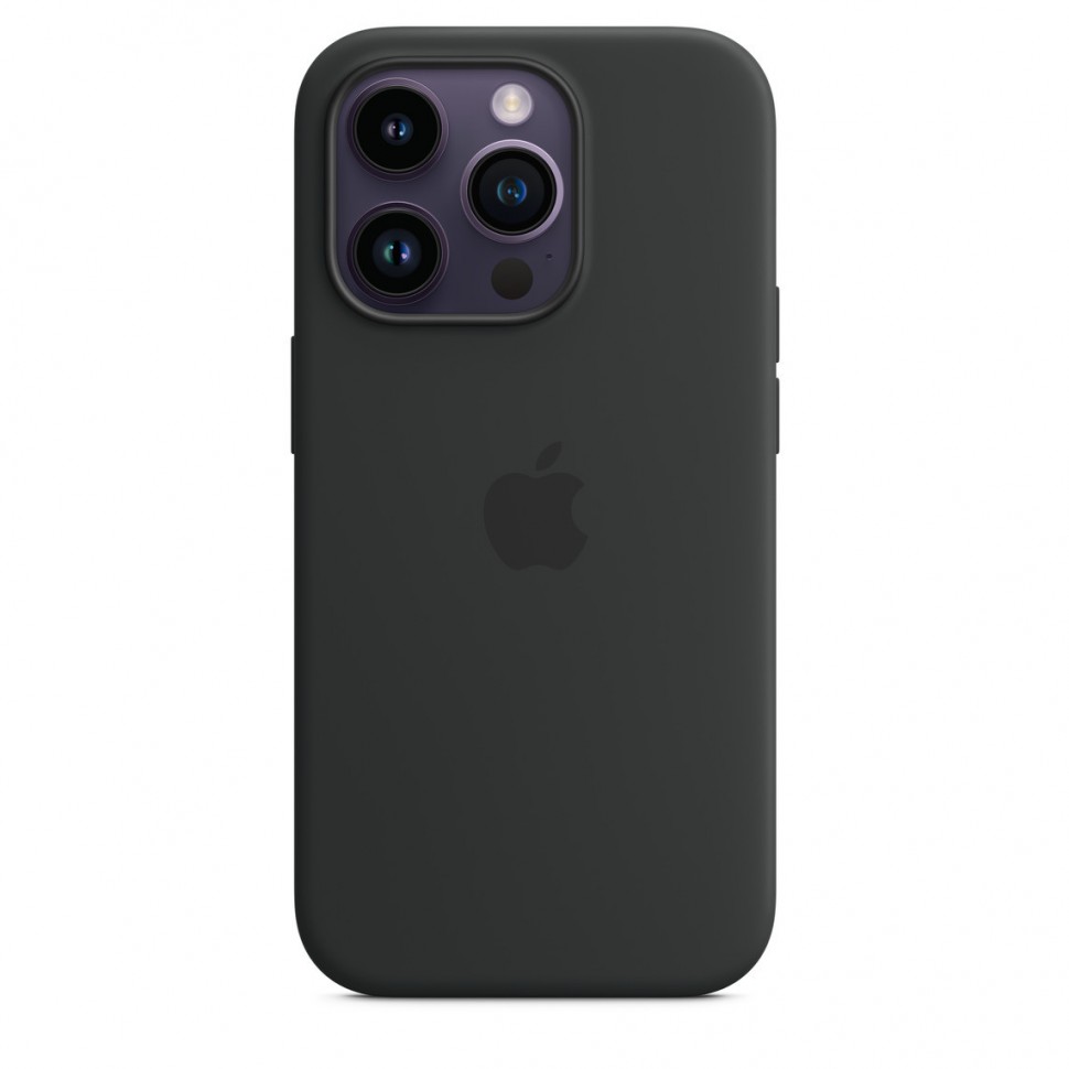 Чехол для смартфона Apple iPhone 14 Pro Max 6.7" - Silicone Case Midnight (темная ночь)