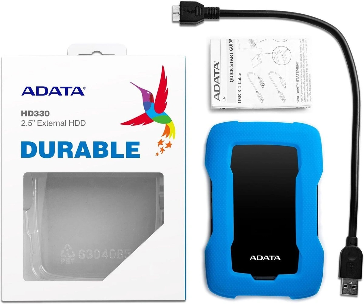 Внешний жесткий диск .1Tb ADATA HD330 2.5" USB3.1 синий