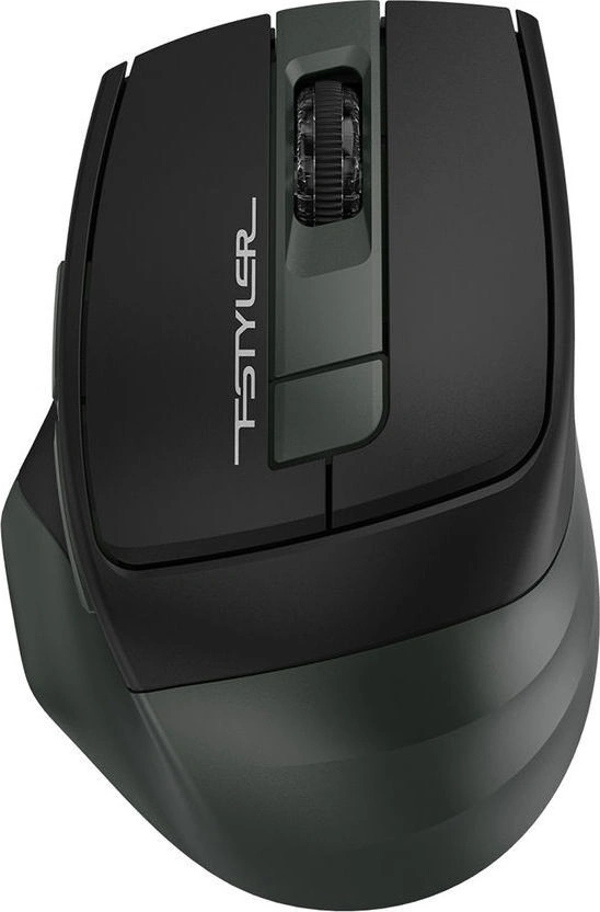 Мышь беспроводная A4Tech Fstyler FB35 Bluetooth 2000dpi черный/зеленый