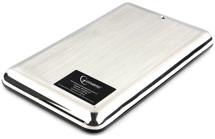 Внешний контейнер USB3.0 -> SATA 2.5", Gembird EE2-U3S-60, пластик, чёрный