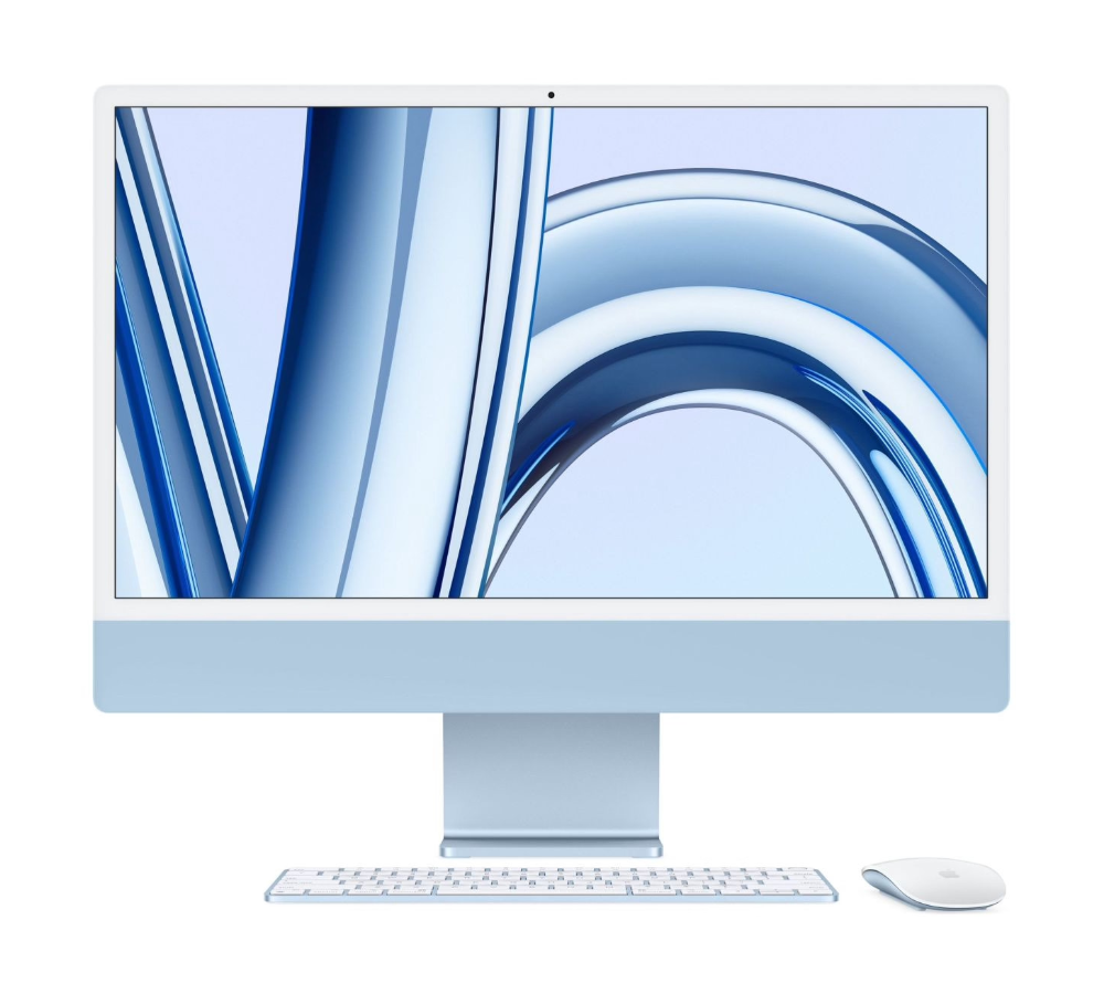 Моноблок Apple iMac 24" 2023 M3 16G  512G 10-Core Blue