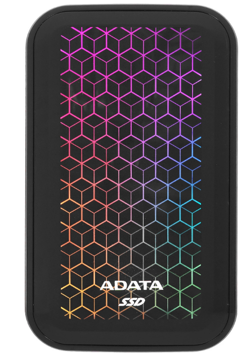 Внешний накопитель SSD .512Gb ADATA SE770G USB3.2 черный
