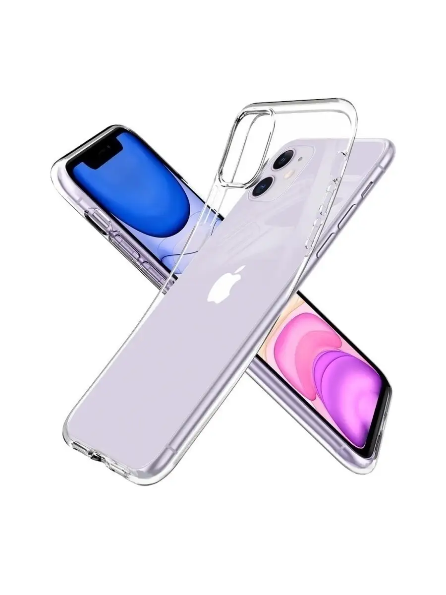 Чехол для смартфона Apple iPhone 15 6.1" - Gurdini Ultra Twin прозрачный