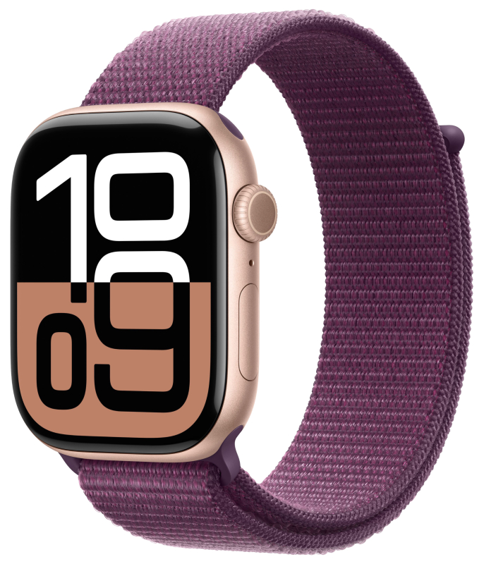 Смарт-часы Apple Watch Series 10 46mm Aluminum Loop Rose Gold (розовое золото)