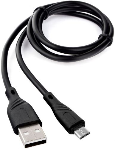 Кабель USB-A < - > microUSB, 1.0м, Cablexpert Classic 0.2, черный
