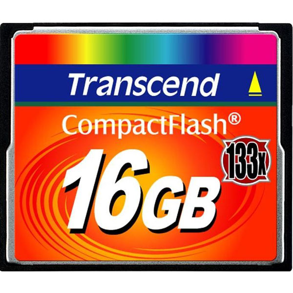 Карта памяти CF 16Gb Transcend Compact Flash Ultra 133x