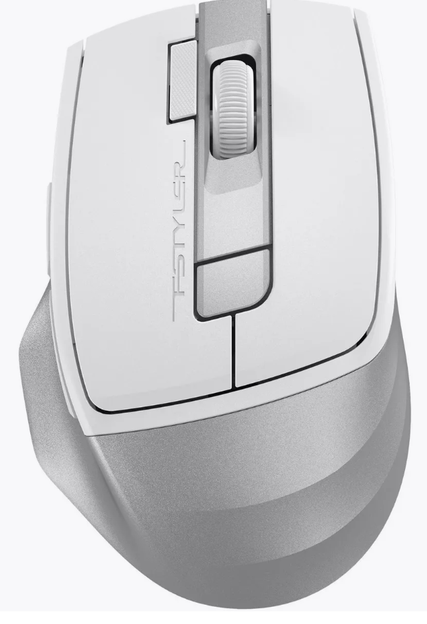 Мышь беспроводная A4Tech Fstyler FG45CS Air2 2000dpi бесшумная Silver белый