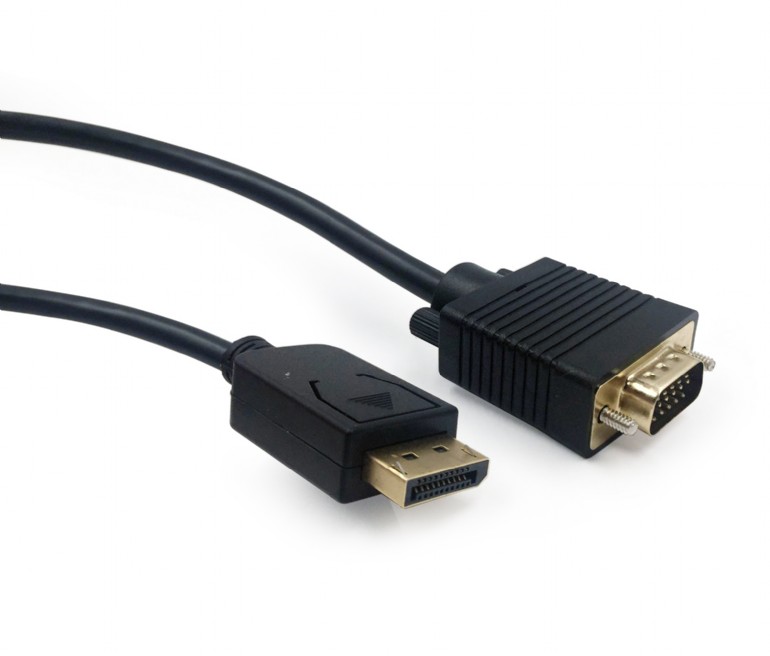 Кабель соединительный DP (m) < - > VGA (m),  5.0м, Cablexpert