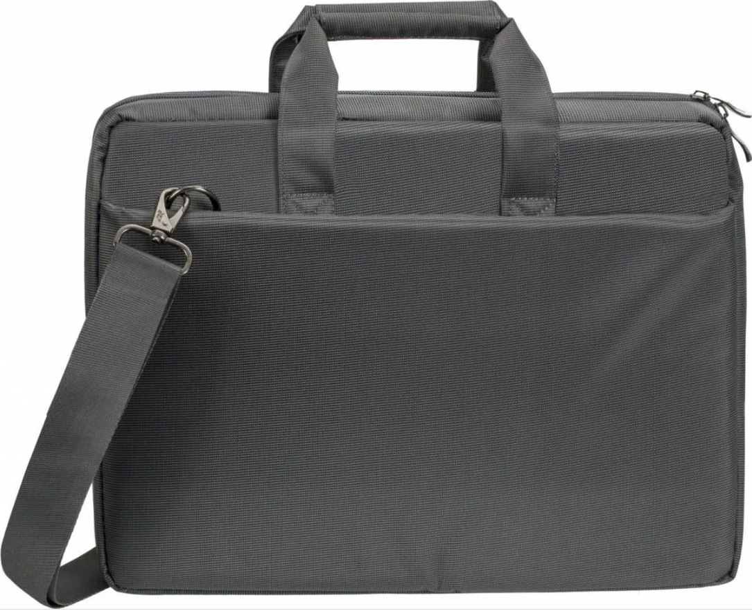 Сумка для ноутбука 15" Riva 8231 полиэстер, серый