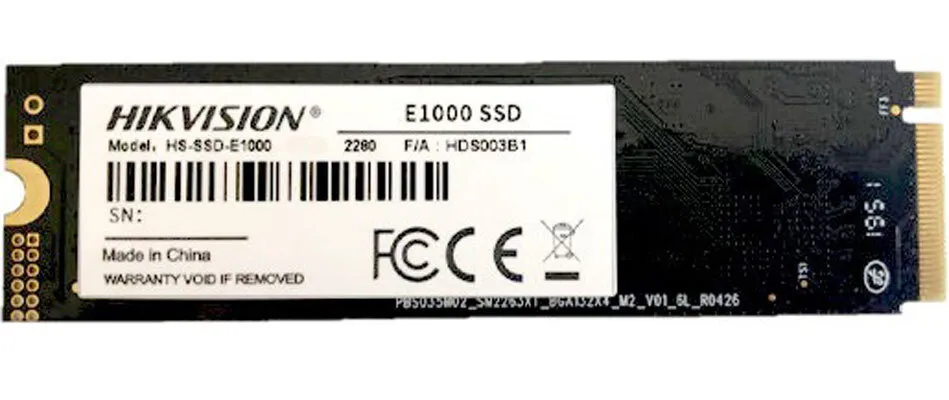 Накопитель SSD M.2 .256Gb HIKVision E1000 Series (PCI-E 3.0 x4, 1950/1260 Мбайт/сек)