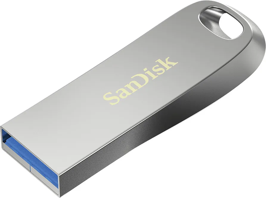 Флешка 64Gb SanDisk Ultra Luxe USB3.0, серебристый