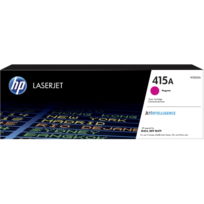 Картридж лазерный HP 415A (W2033A) для HP LJ M454/MFP M479 пурпурный