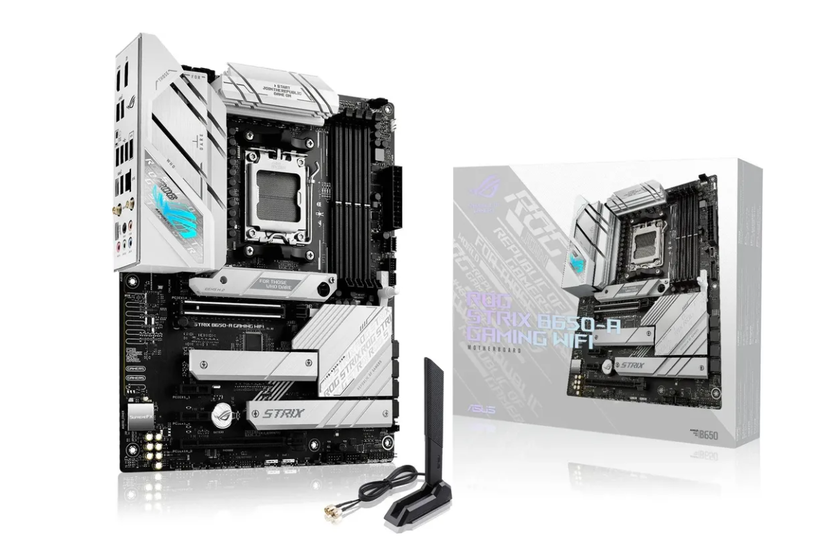 Материнская плата Socket AM5 ASUS ROG STRIX B650-A GAMING WIFI (B650) 4*DDR5 HDMI DP ATX