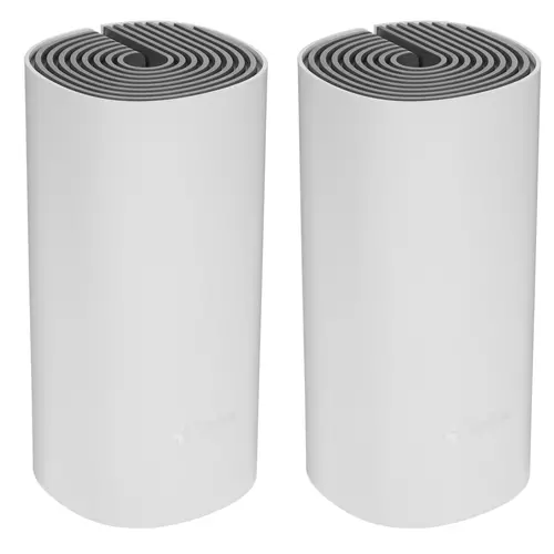 MESH-система ТP-Link Deco E4 AC1200, 5 ГГц, 100 Мбит/с, 2 шт, белый