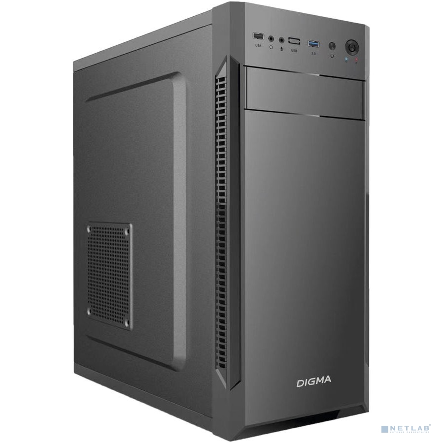 Корпус Digma DC-ATX201-U3 USB3.0 ATX чёрный