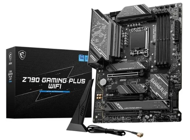 Материнская плата Socket-1700 MSI Z790 GAMING PLUS WIFI (Z790) 4*DDR5 HDMI DP ATX