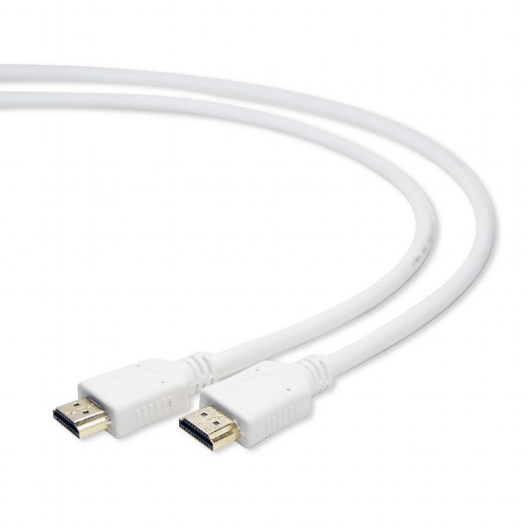 Кабель соединительный HDMI (m) < - > HDMI (m)  3.0м, ver 2.0, Cablexpert, белый
