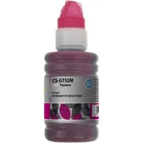Чернила CACTUS CS-GT52M, для HP, 100мл, пурпурный