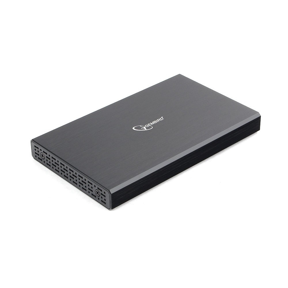 Внешний контейнер USB3.0 -> SATA 2.5", Gembird EE2-U3S-55, алюминий, чёрный