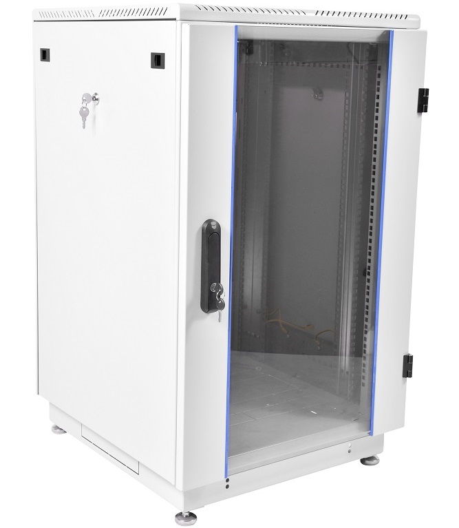 Шкаф коммутационный ЦМО (ШТК-М-18.6.6-1ААА) напольный 18U 600x600мм серый