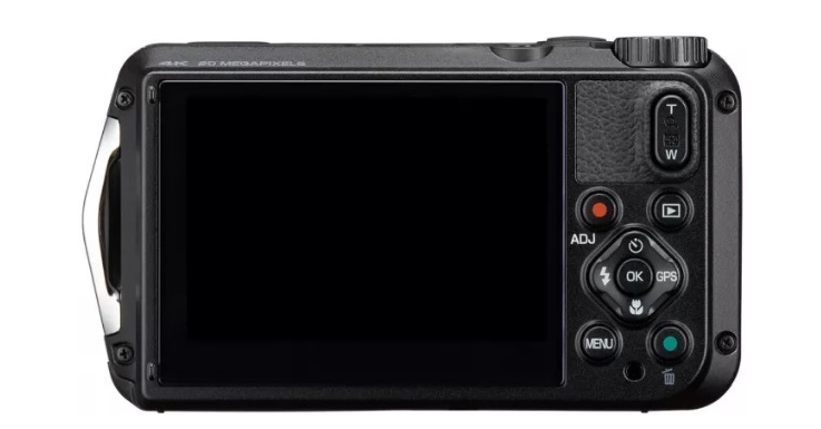 Цифровая фотокамера Pentax WG-8 GPS черно-зеленый