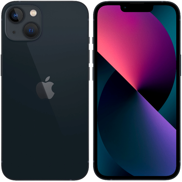 Смартфон Apple iPhone 13 128Gb Midnight (темная ночь) (без RuStore)