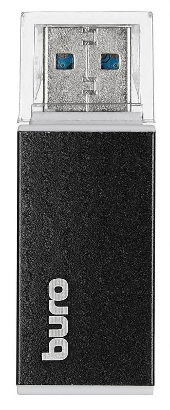 Внешний картридер USB2.0 Buro BU-CR-3104 microSD/SD/MS/MS Pro/MS Duo/MMC, черный