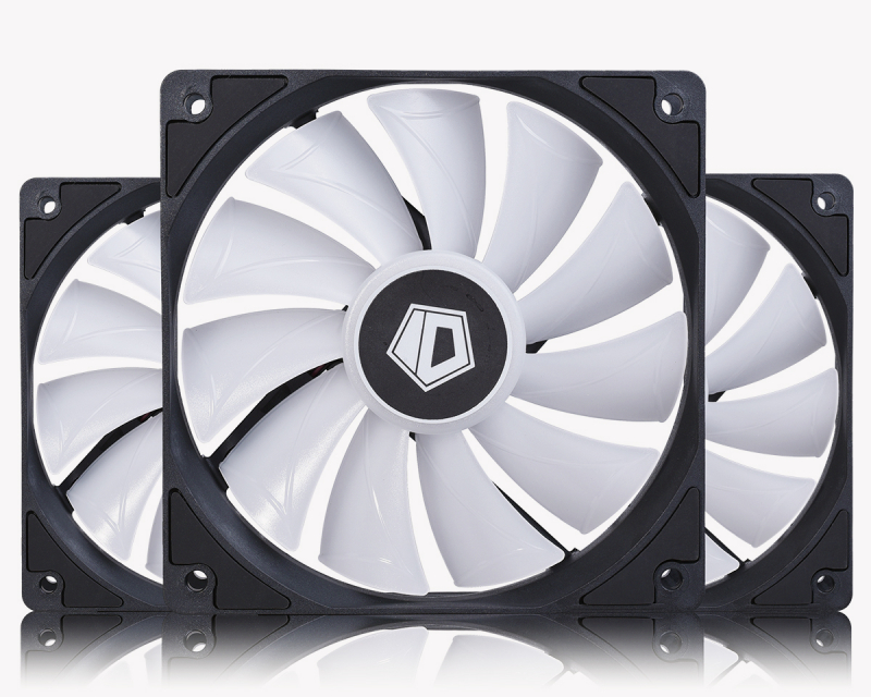 Комплект вентиляторов ID-Cooling XF-12025-RGB-TRIO (4pin, 120x120мм, 18-35дБ, 700-1800об/мин, 3 шт)