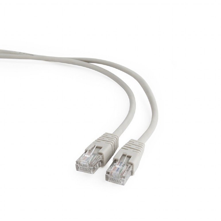 Кабель патч-корд Patch cord кат.5e  2.0м, Cablexpert, многожильный, серый