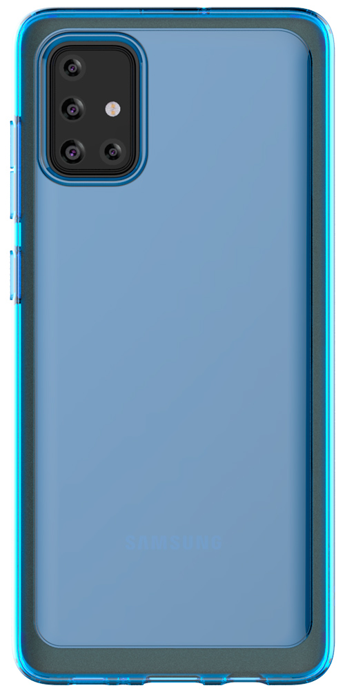 Чехол для смартфона Samsung Galaxy A71 - araree A cover синий