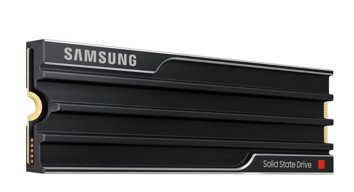 Накопитель SSD M.2 2Tb Samsung 9100 PRO (PCI-E 5.0 x4, 14700/13400 Мбайт/сек, с радиатором)