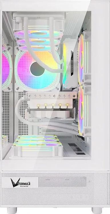 Корпус Formula Crystal Z8 Mesh ATX белый