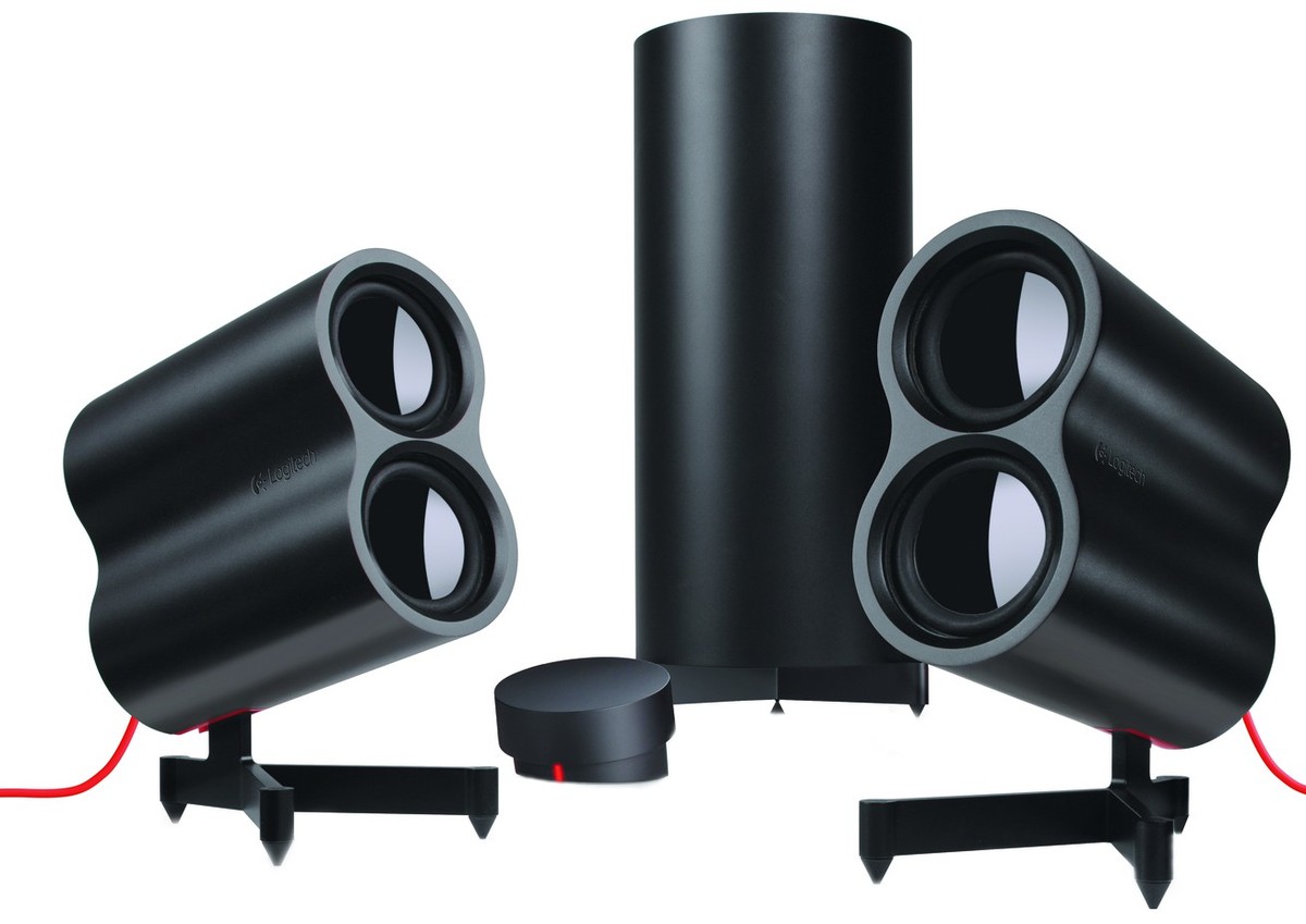 Акустическая система Logitech Z-553 черный (2x10W+20W)