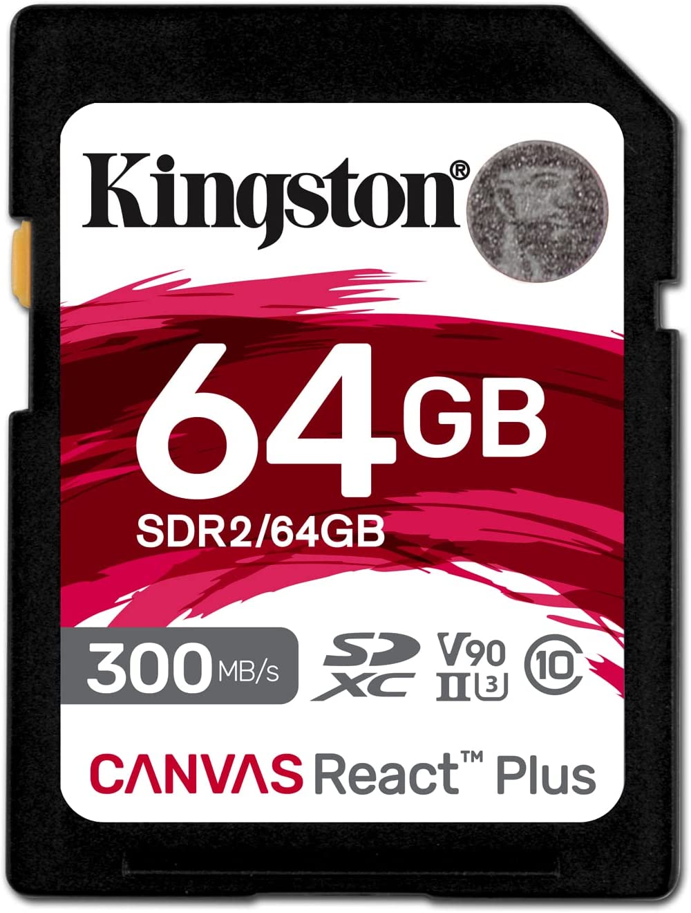 Карта памяти SD 64Gb Kingston SDHC UHS-II Class U3 V90