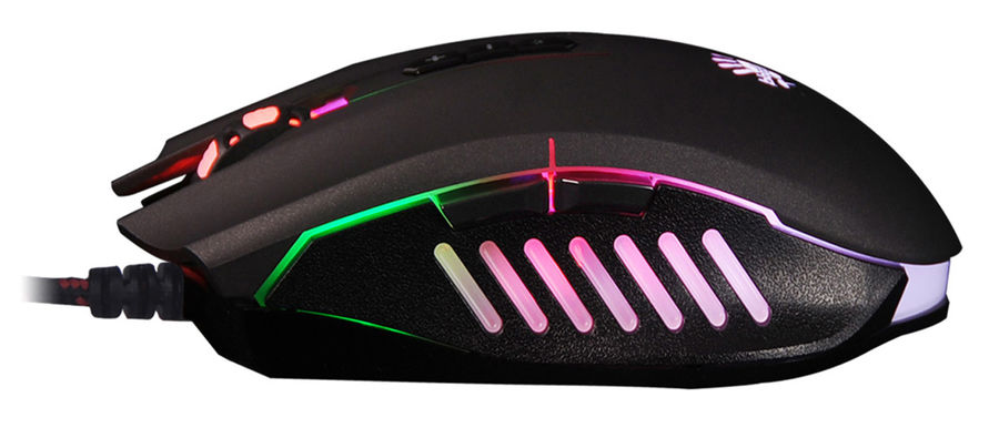 Мышь проводная A4Tech Bloody Q81 6200dpi черный
