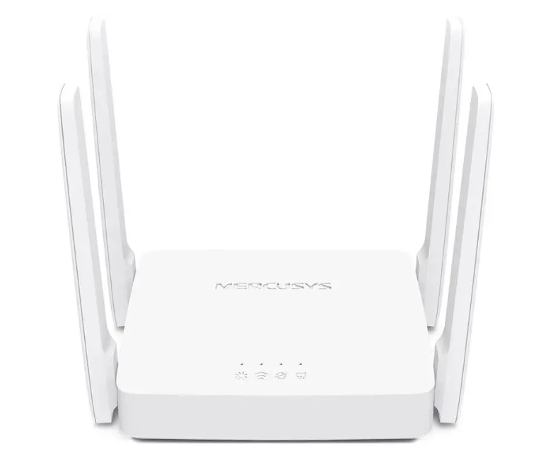 Wi-Fi роутер Mercusys AC10 AC1200 5 ГГц 100 Мбит/с, белый