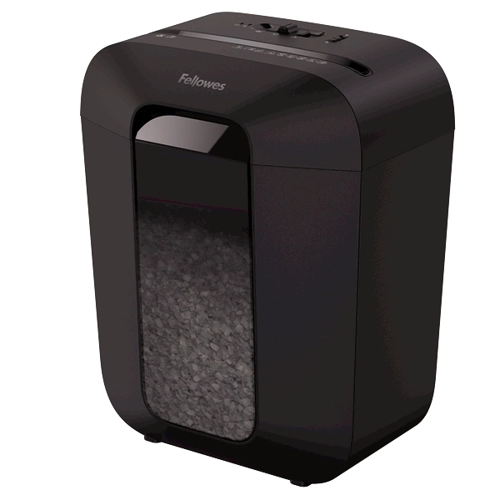 Уничтожитель бумаги Fellowes PowerShred LX50 (секр.P-4, перекрестный, 9 листов, 17 литров, скрепки/с