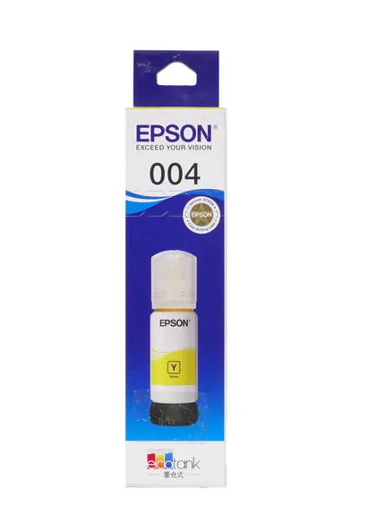 Картридж струйный EPSON 004 для Epson, желтый