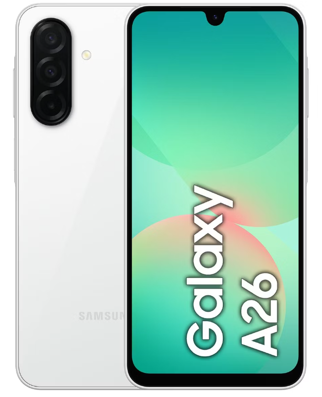 Смартфон Samsung Galaxy A26 6/128Gb White (белый)