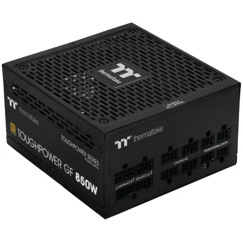 Блок питания .850W Thermaltake Toughpower GF (140mm, 24+8pin, 6*8pin, 12*Sata, 4*Molex, 80 PLUS Gold