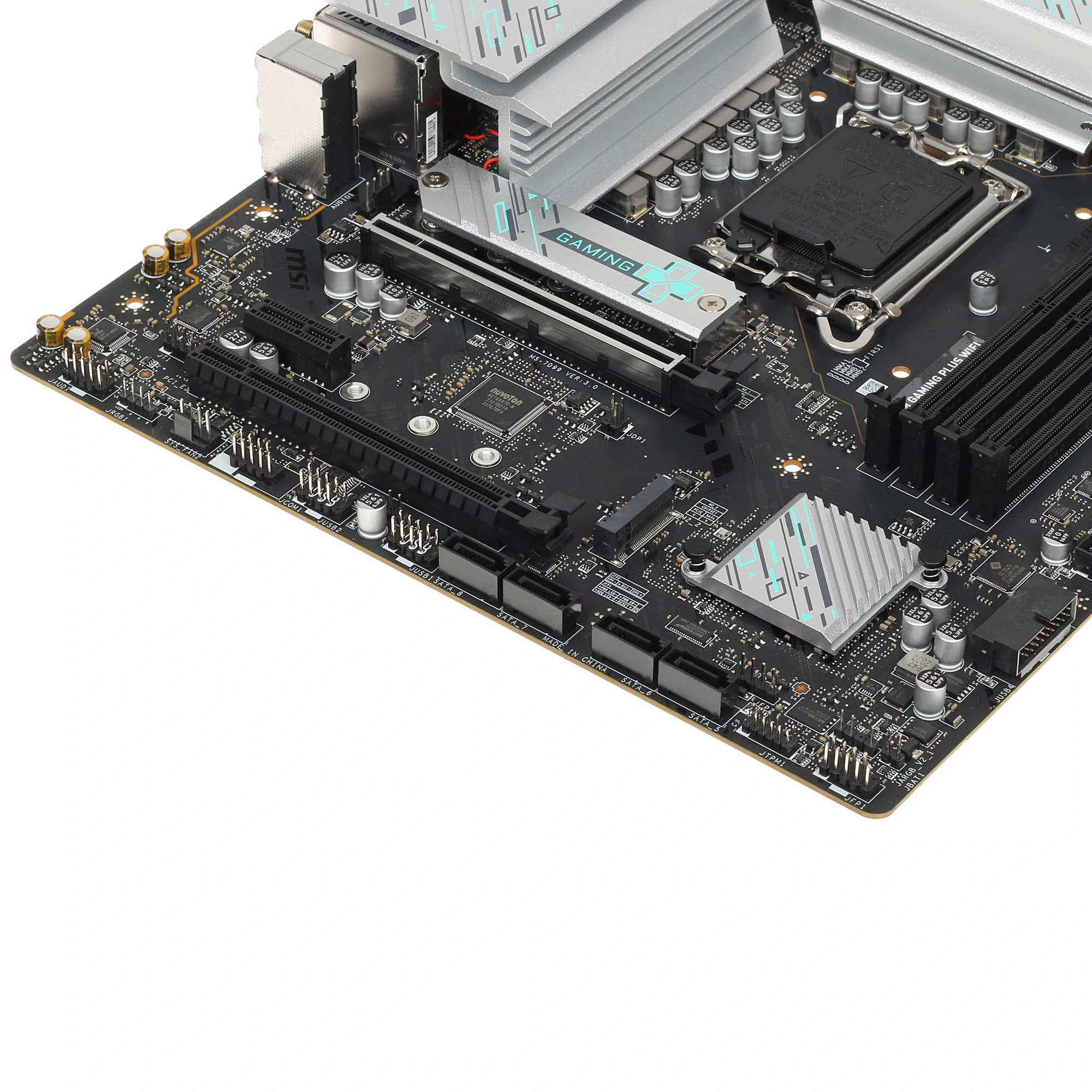 Материнская плата Socket-1700 MSI B760M GAMING PLUS WIFI (B760) 4*DDR5 HDMI DP mATX