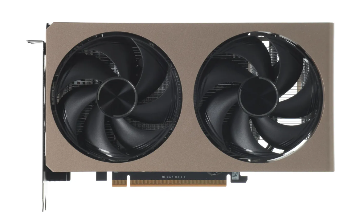 Видеокарта .8Gb MSI RTX 5060 8G INSPIRE 2X OC (RTX5060) GDDR7 HDMI DP