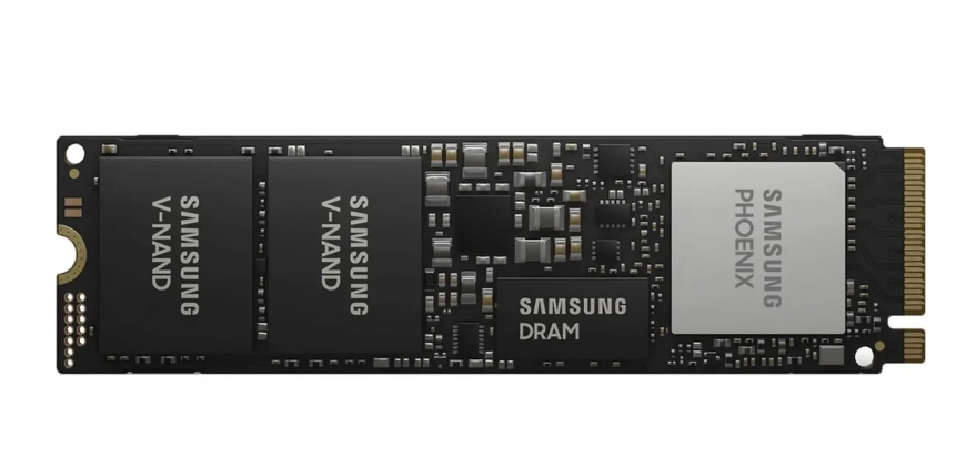 Накопитель SSD M.2 512Gb Samsung PM9A1a (PCI-E 4.0 x4, 6900/4900 Мбайт/сек)