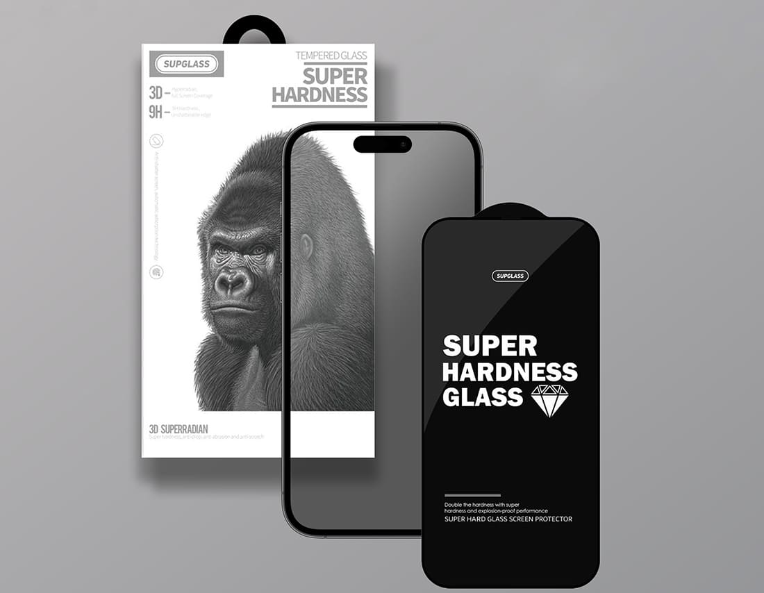 Защитное стекло для смартфона Samsung Galaxy S25 Plus - SupGlass Super Hardness