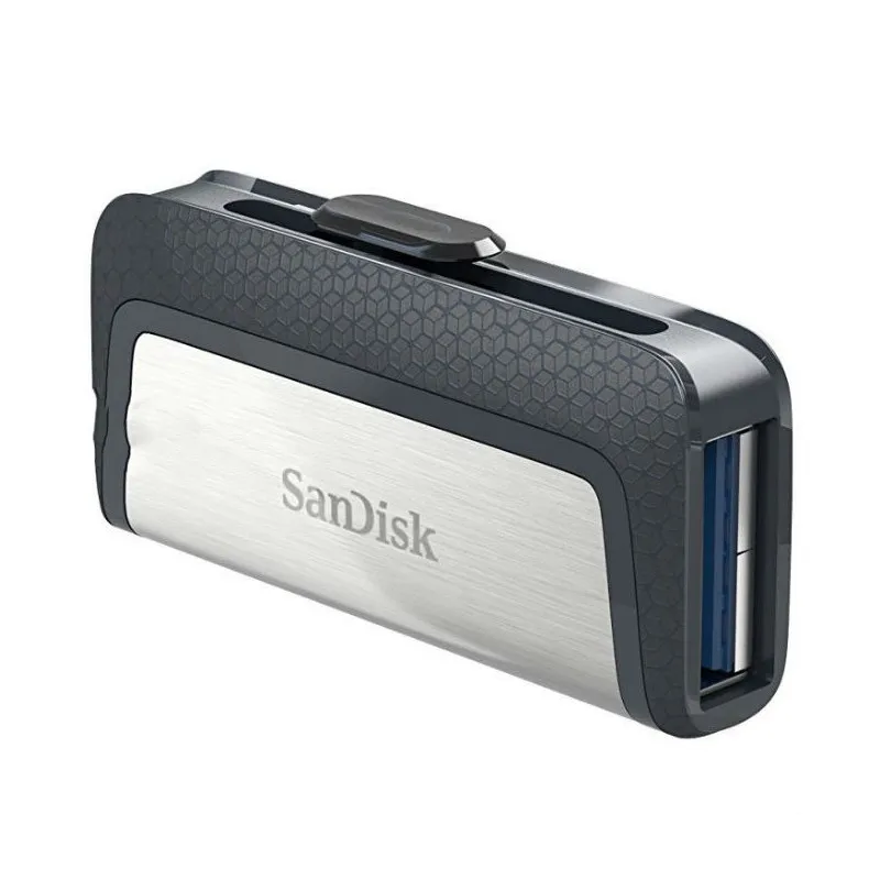 Флешка 256Gb SanDisk Ultra Dual Drive USB3.0 - USB-C Silver