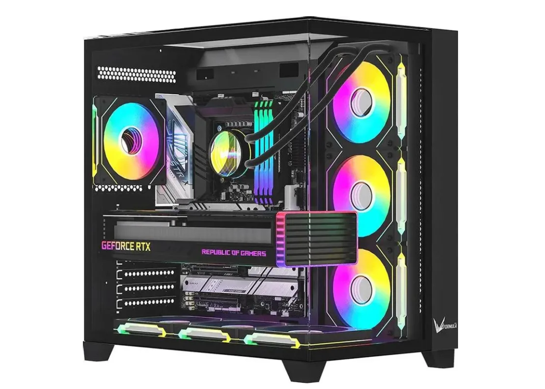 Системный блок 1SM Intel Ultra 5 245KF (4.2)/B860/32Gb/512 SSD/RTX5070-12G/no OS/черный (121490)