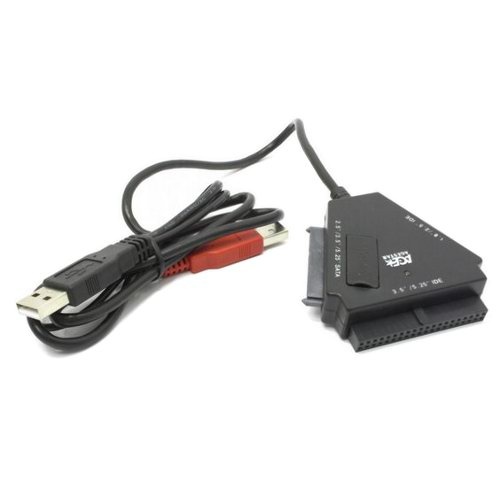 Кабель-переходник USB-A (m) < - > SATA/IDE, AgeStar FUBCP2 (блок питания)