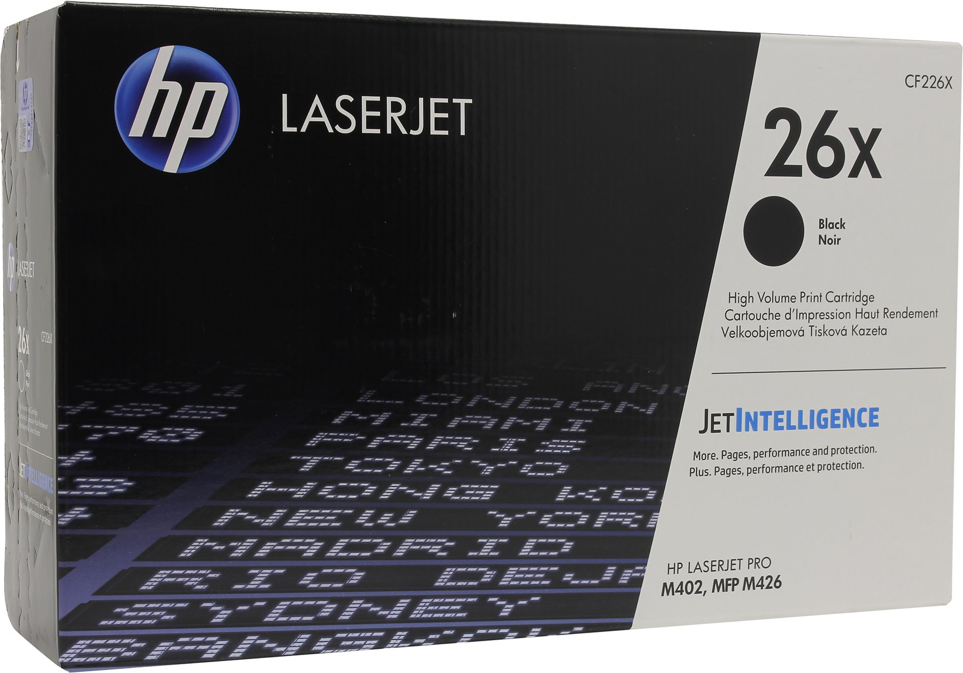 Картридж лазерный HP 26X (CF226X) для HP Pro M402/M426, 9000 стр. черный