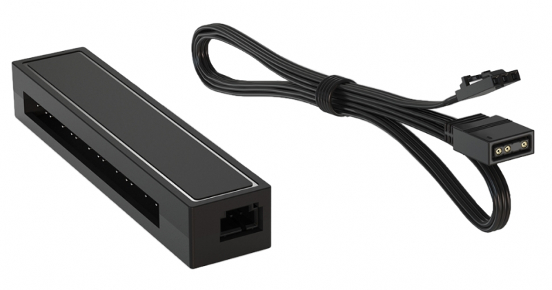 Разветвитель для подсветки 3 pin ARGB - 5 разъемов, ID-Cooling FH-05 ARGB